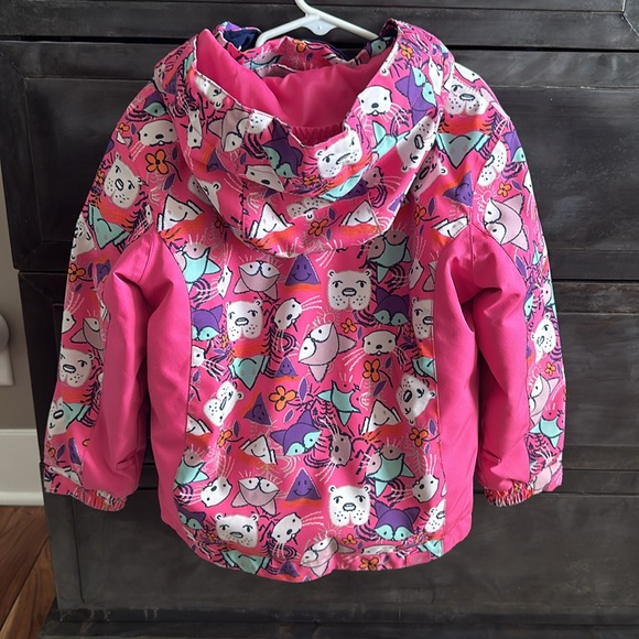 Girls Roxy Snowy Tale Technical Ski Jacket 4/5 - Picture 6 of 8